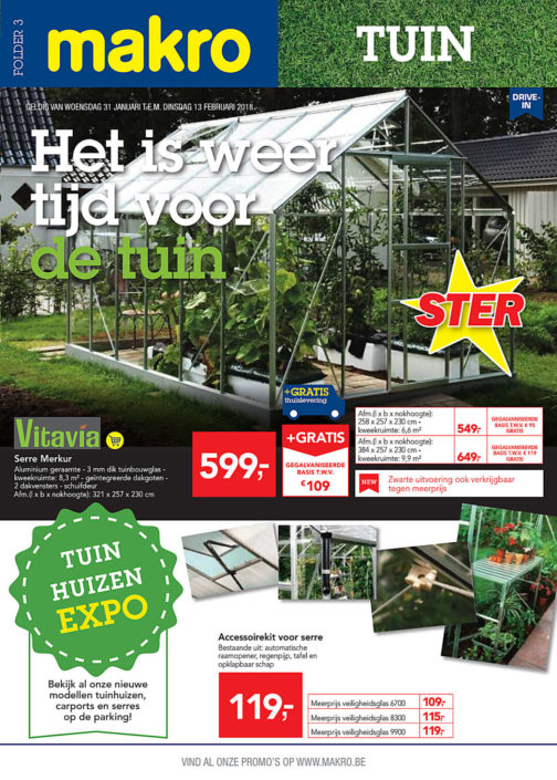 Makro Tuin Folder – geldig van 31.01.2018 tot 13.02.2018