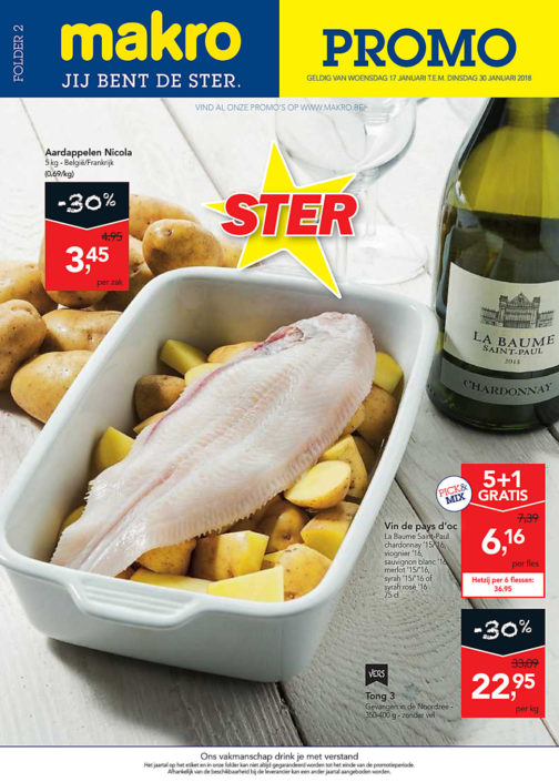 Makro Food Folder – geldig van 31.01.2018 tot 13.02.2018