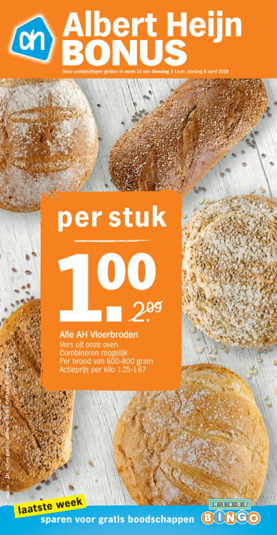 Albert Heijn Folder – geldig van 03.04.2018 tot 08.04.2018