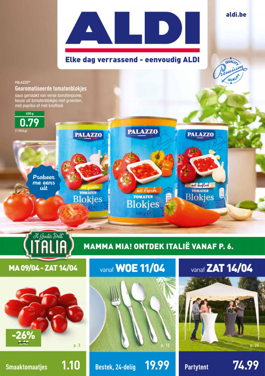 Aldi Folder – geldig van 09.04.2018 tot 14.04.2018