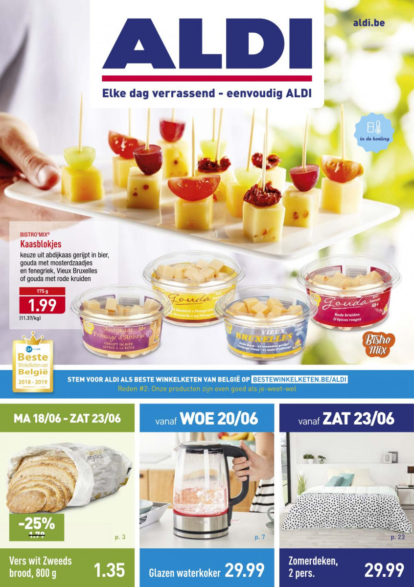 Aldi Folder – geldig van 18.06.2018 tot 24.06.2018