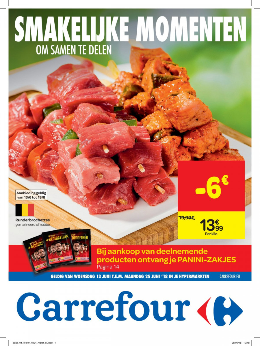 Carrefour Folder – geldig van 13.06.2018 tot 25.06.2018